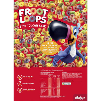 Kellogg's Froot Loops Breakfast Cereal 460g