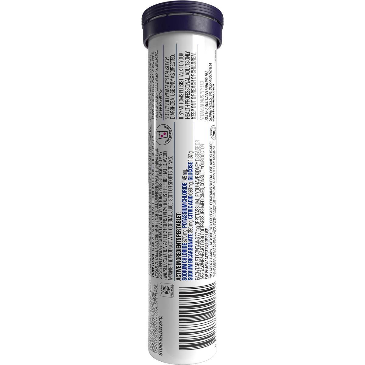 Voost Hydrate Electrolyte Tablets 20 Pack