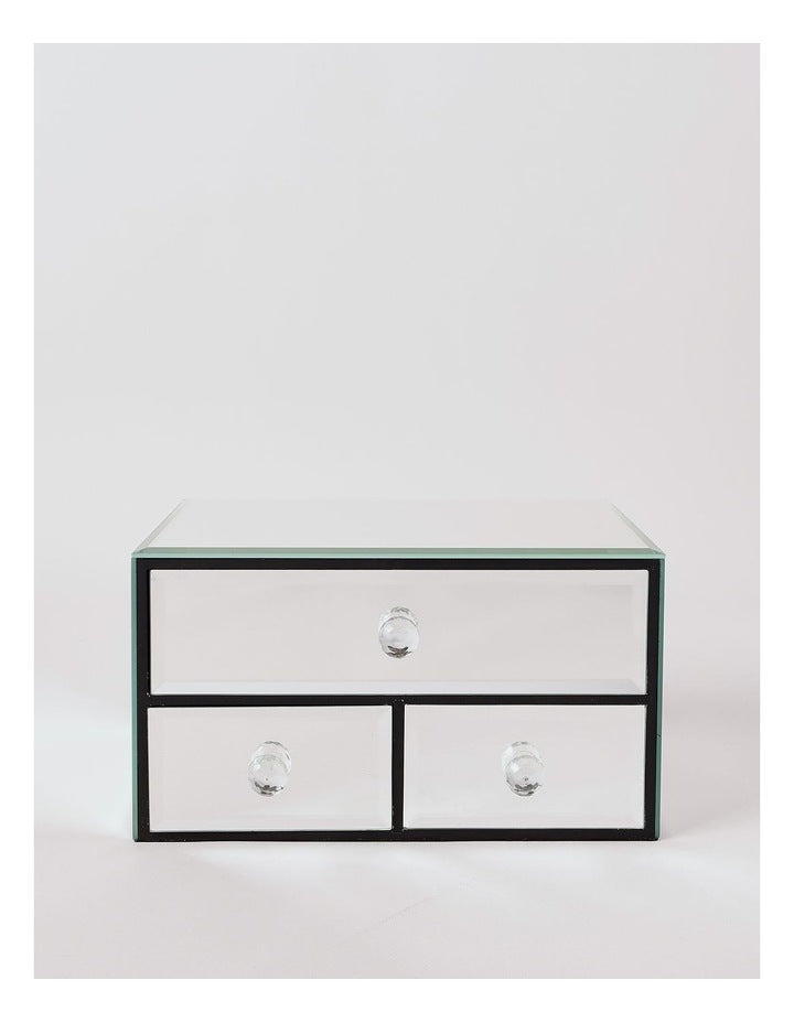 Mirror Jewellery Box in Clear