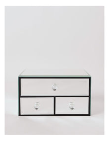 Mirror Jewellery Box in Clear