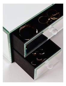 Mirror Jewellery Box in Clear