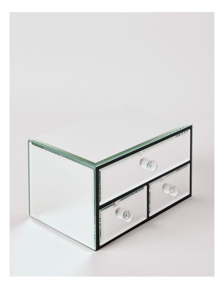 Mirror Jewellery Box in Clear