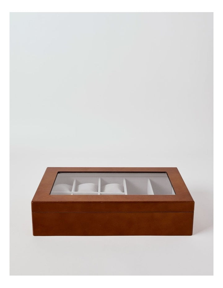 Wooden Watch Box Jewellery Box in Natural