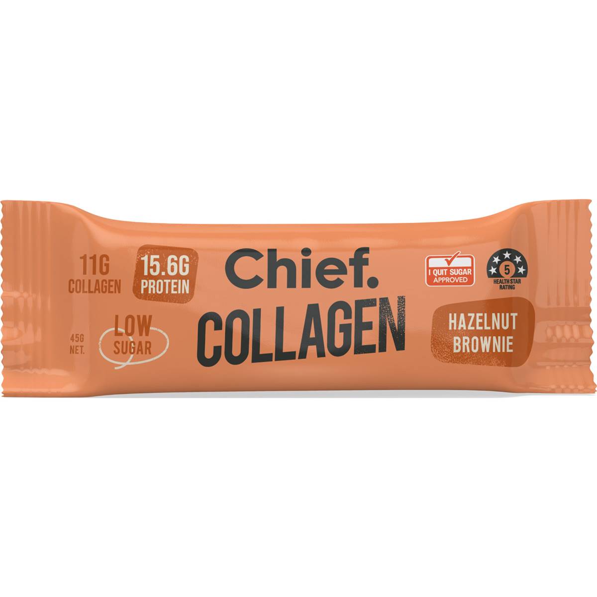 Chief Nutrition Chief Collagen Bar Hazelnut Brownie 45g