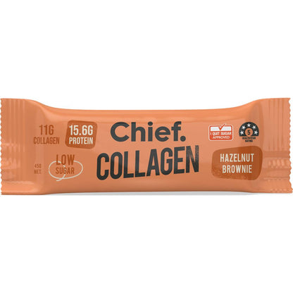 Chief Nutrition Chief Collagen Bar Hazelnut Brownie 45g