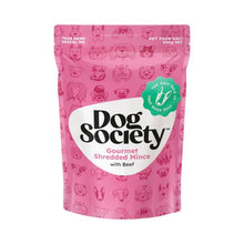 DOG SOCIETY GOURMET SHREDDED MINCE WITH BEEF DOG FOOD 400G