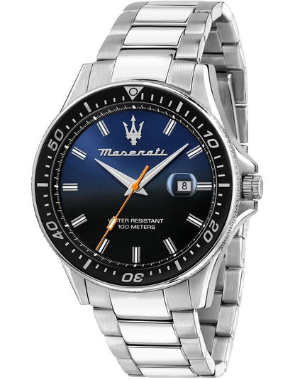 Sfida Stainless Steel Watch 44mm in Silver