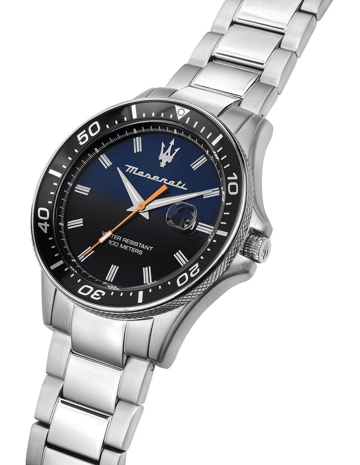 Sfida Stainless Steel Watch 44mm in Silver
