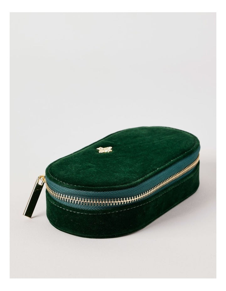 Bee Jewellery Box in Green