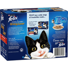 Felix Gravy Lover Meat Selection Cat Food 85g x 12 Pack