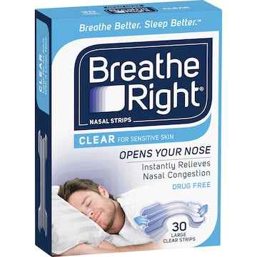 Breathe Right Nasal Strips 30 pack