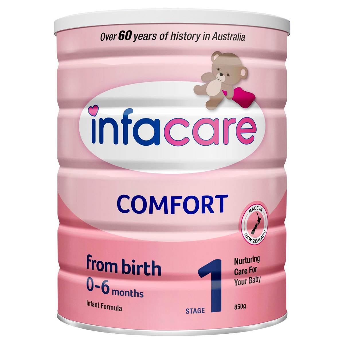 Infacare Comfort From Birth Stage 1 Infant Formula 0-6M 850g