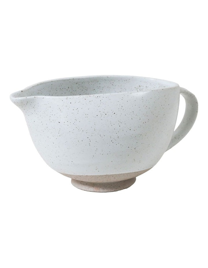 Natural Home Pancake Bowl in White