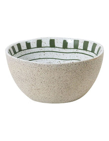 Mediterranean Story Condiment Bowl in Olive