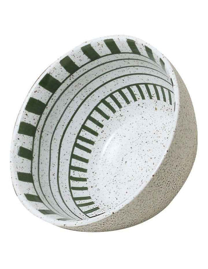 Mediterranean Story Condiment Bowl in Olive
