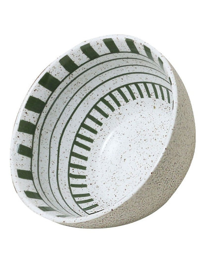 Mediterranean Story Condiment Bowl in Olive