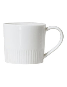 Carve Mug Set of 4 in White