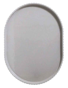 Lume Oval Tray in Grey