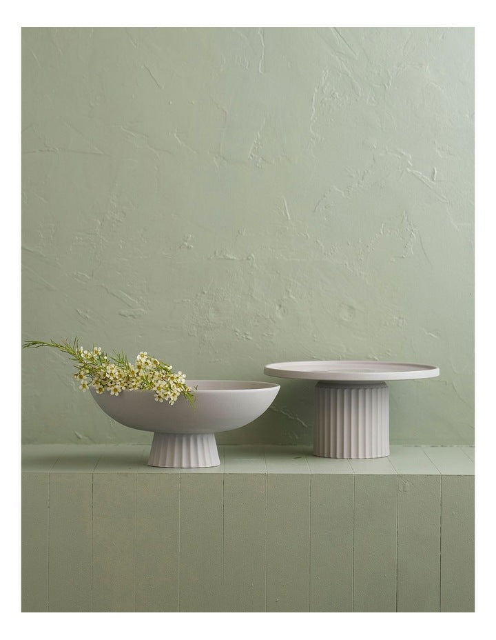 Lume Cake Stand in Grey