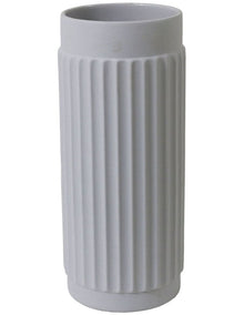 Lume Vase 10.5x29cm in Grey
