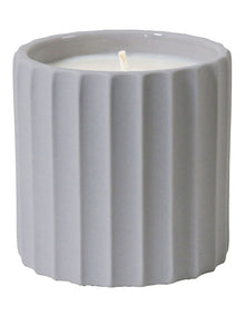 Lume Single Wicked Candle in Grey