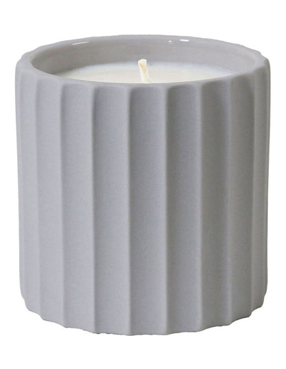 Lume Single Wicked Candle in Grey