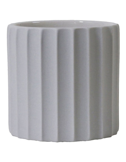 Lume Single Wicked Candle in Grey