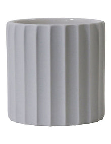 Lume Single Wicked Candle in Grey