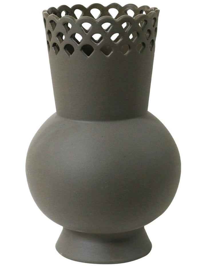 Peacock Bulb Vase in Sage