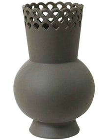 Peacock Bulb Vase in Sage