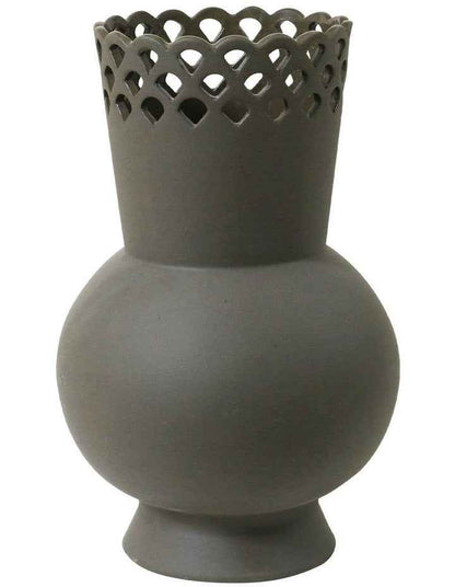Peacock Bulb Vase in Sage