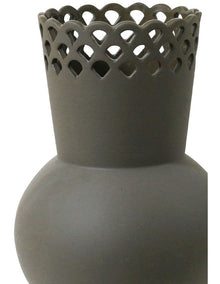 Peacock Bulb Vase in Sage
