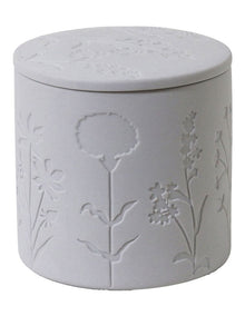 Wild Flowers Wicked Candle with Debossed Botanical