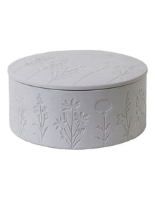 Wild Flowers Wicked Candle with Debossed Botanical