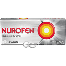 Nurofen Pain And Inflammation Relief Tablets 200mg Ibuprofen 12 Pack