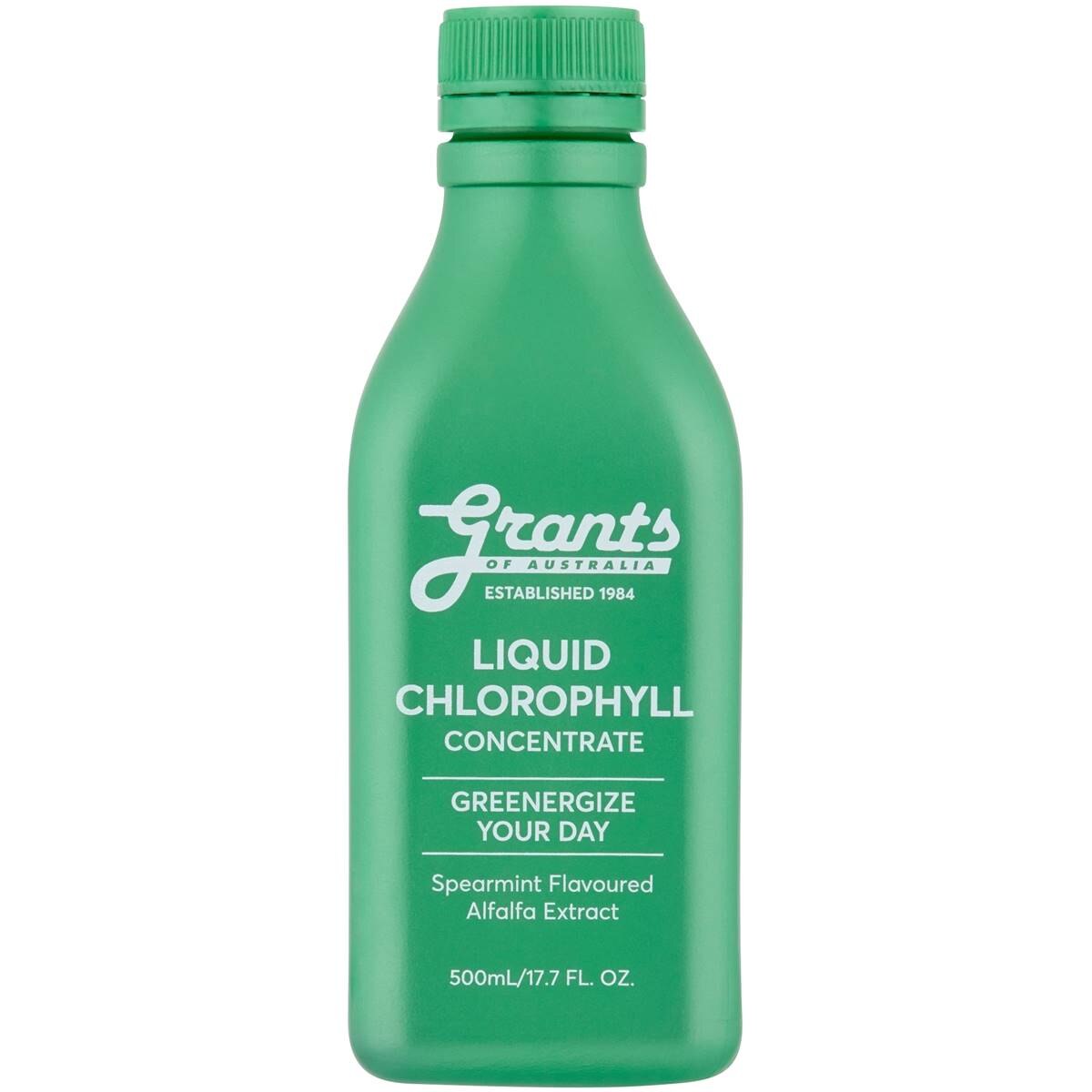 Grants Liquid Chlorophyll Concentrate Spearmint 500ml
