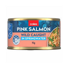 COLES SALMON SPRINGWATER:95 GRAM