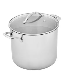STS Stockpot 26cmx22cm/11L in Silver