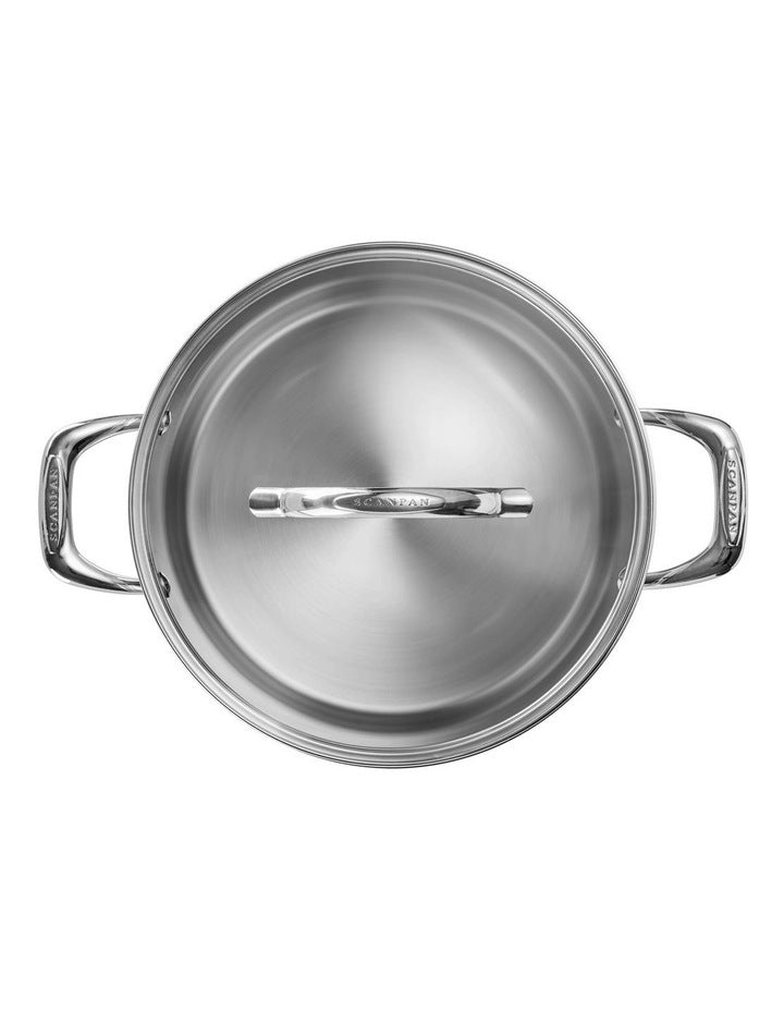 STS Stockpot 26cmx22cm/11L in Silver