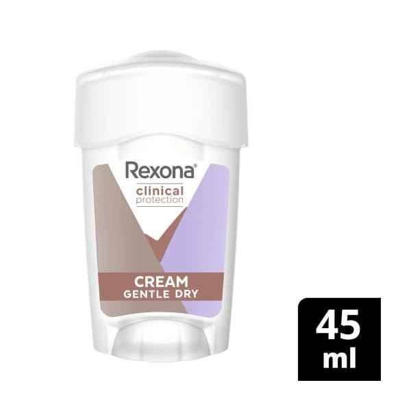 Women Clinical Protection Antiperspirant Cream Gentle Dry
