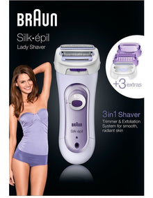 Silk-epil Lady Shaver in Violet LS5560