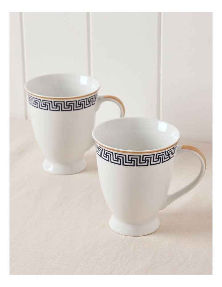 Paros Mug Set of 2 in Blue