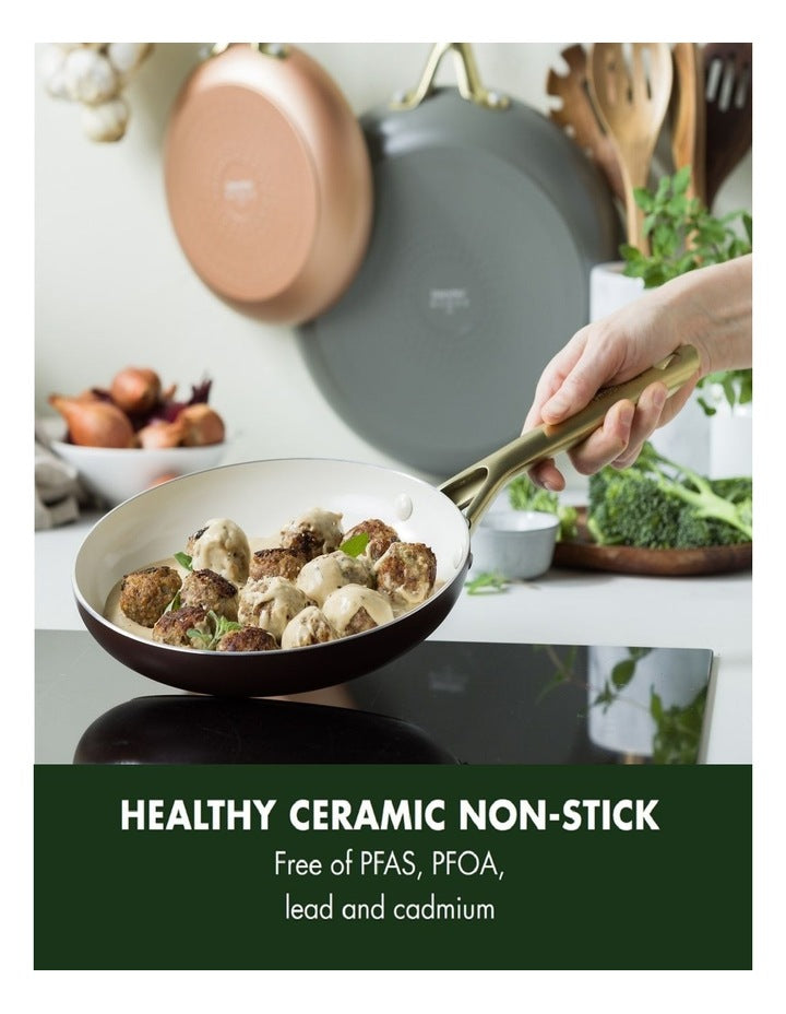 Shades 3pc Frypan Set Terra PFAS-free