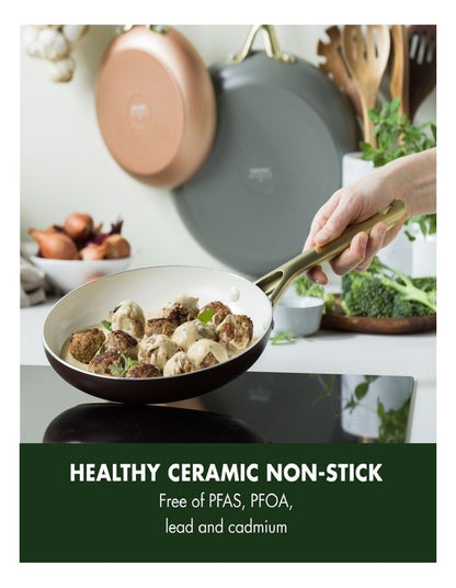 Shades 3pc Frypan Set Terra PFAS-free