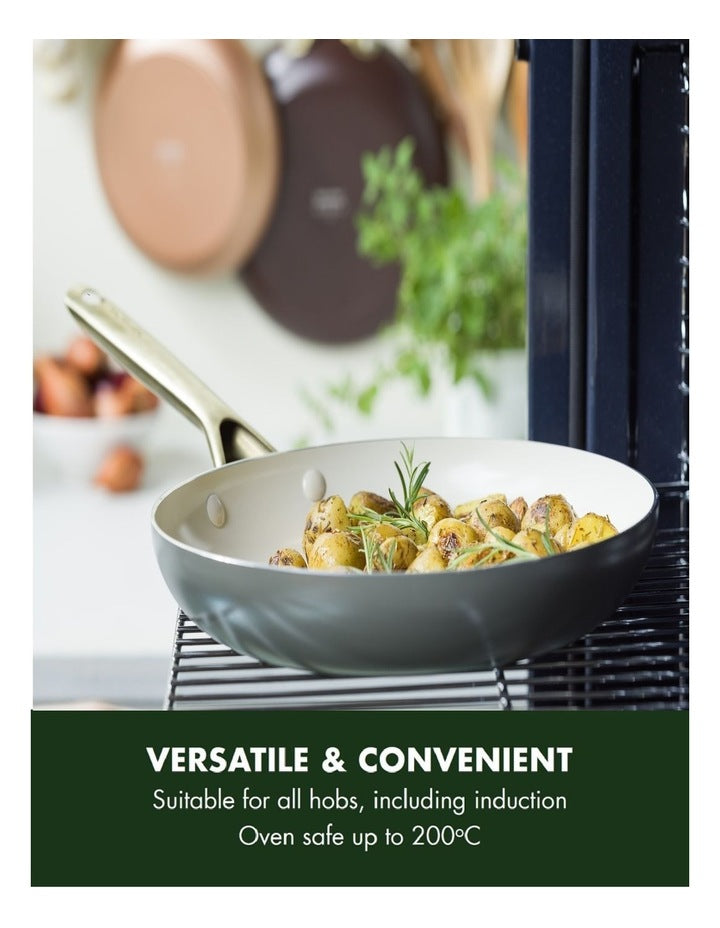 Shades 3pc Frypan Set Terra PFAS-free