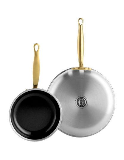 Premiere Gold 2pc Frypan set (26cm+20cm) PFAS-free