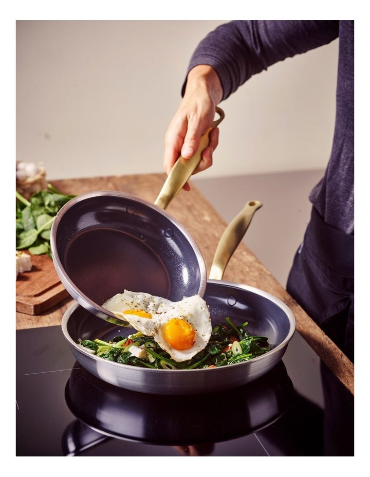 Premiere Gold 2pc Frypan set (26cm+20cm) PFAS-free