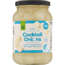 Woolworths Onions Cocktail 500g