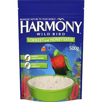 Harmony Bird Food Lorikeet & Honey Eater 500g