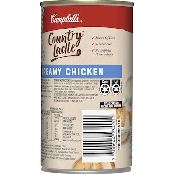 Campbell's Country Ladle Soup Creamy Chicken 500g